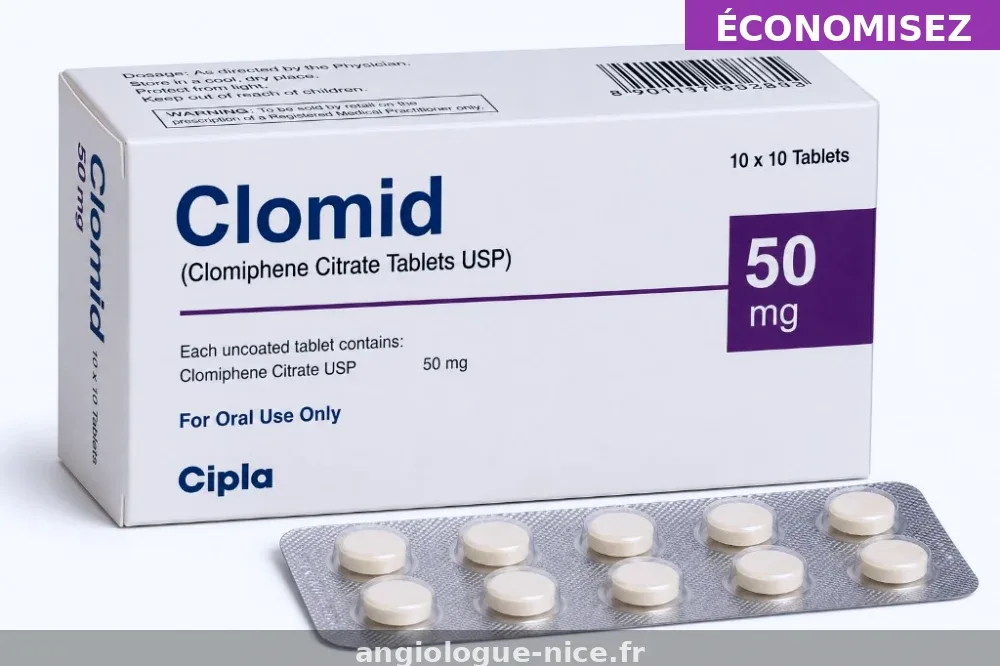 Acheter Clomid 100mg meilleur prix livraison rapide